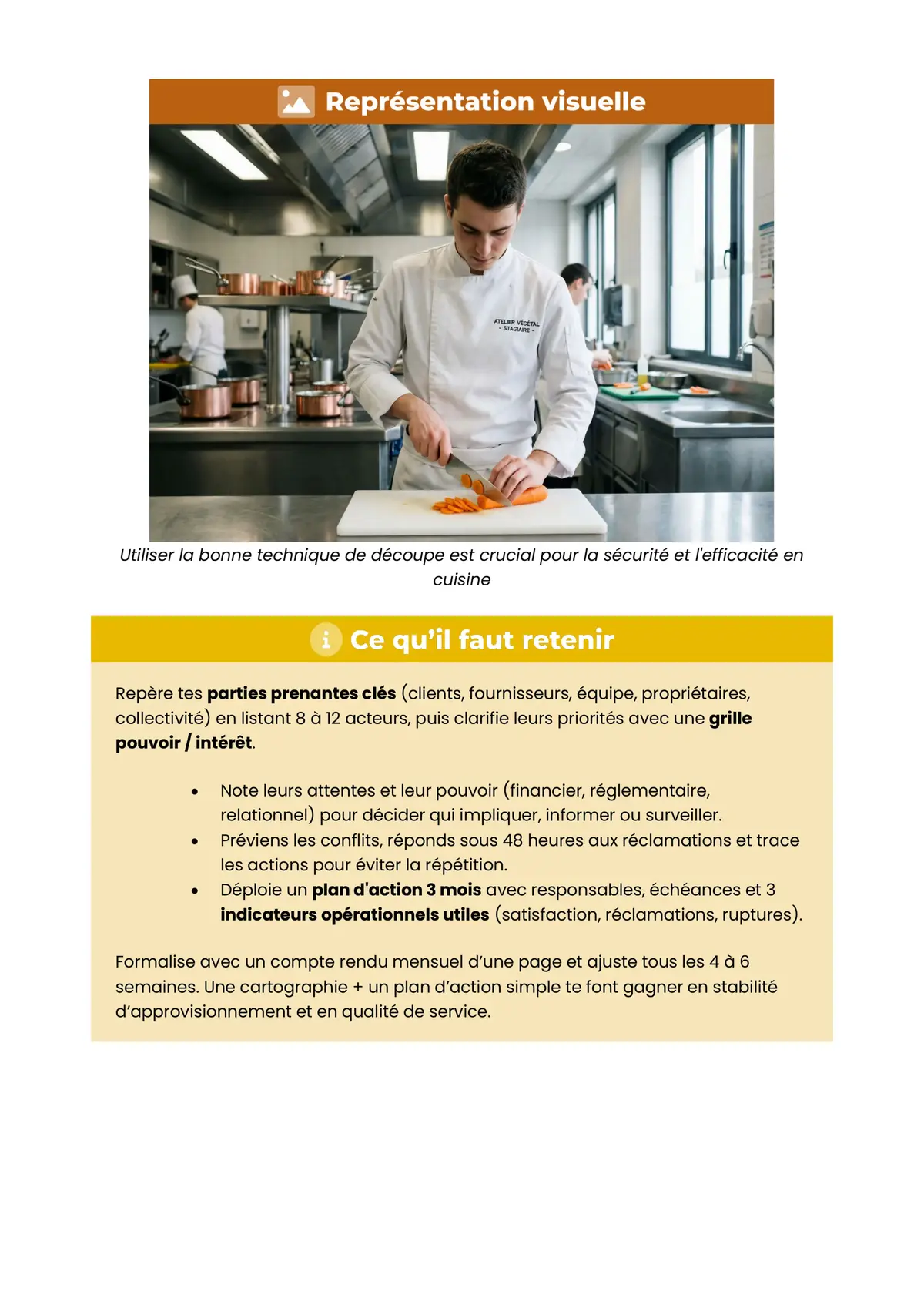 Example Fiche de Révision Bac STHR